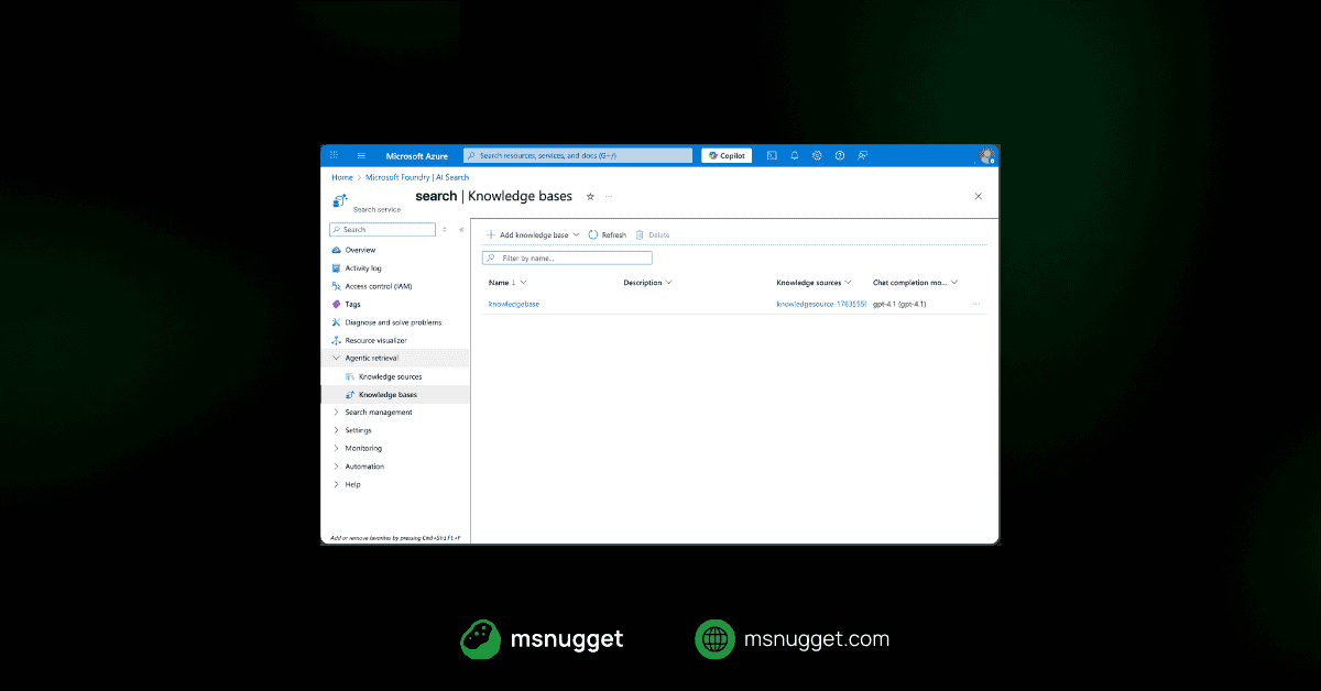 Connect Foundry IQ to Your AI Agent in 20 Lines of Code